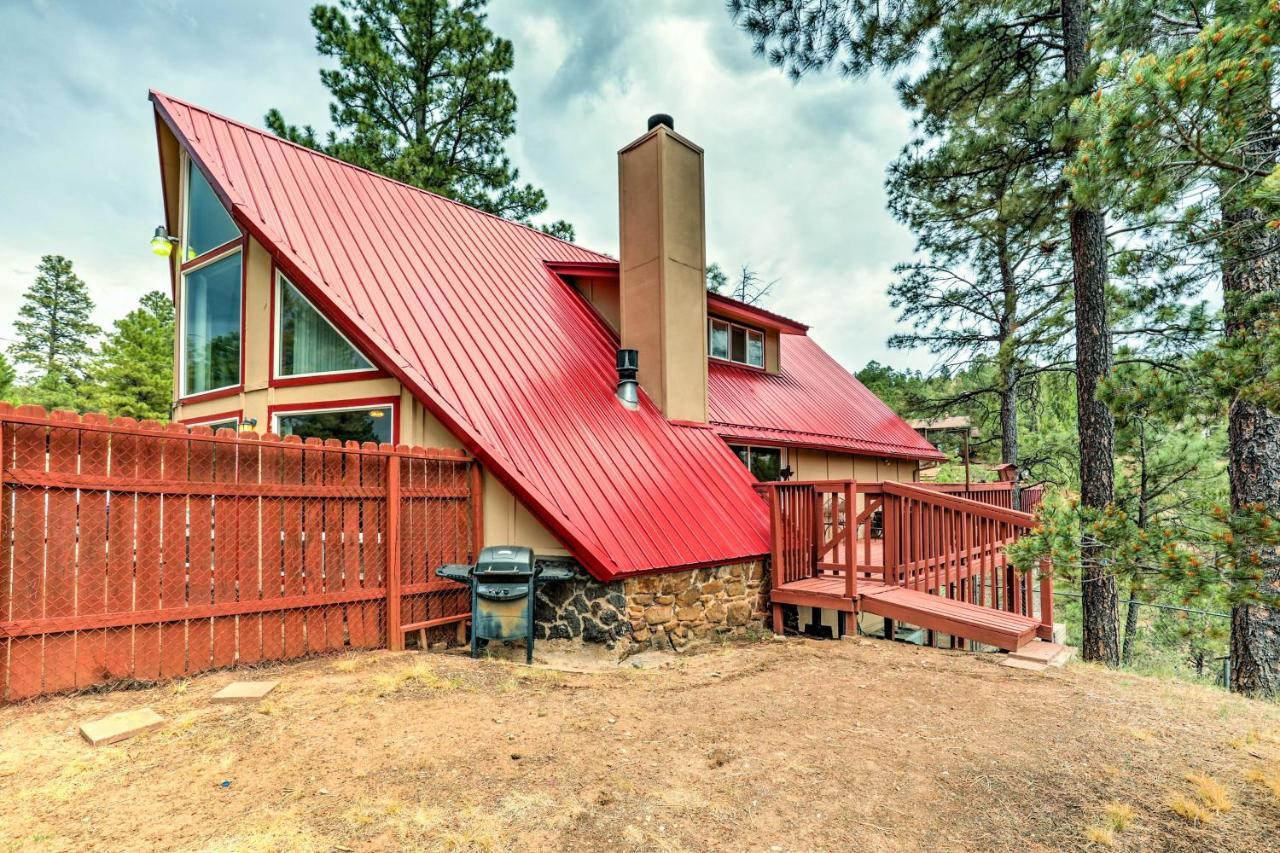 A-Frame Ruidoso Retreat With Deck, Grill And Views! Villa Exterior photo